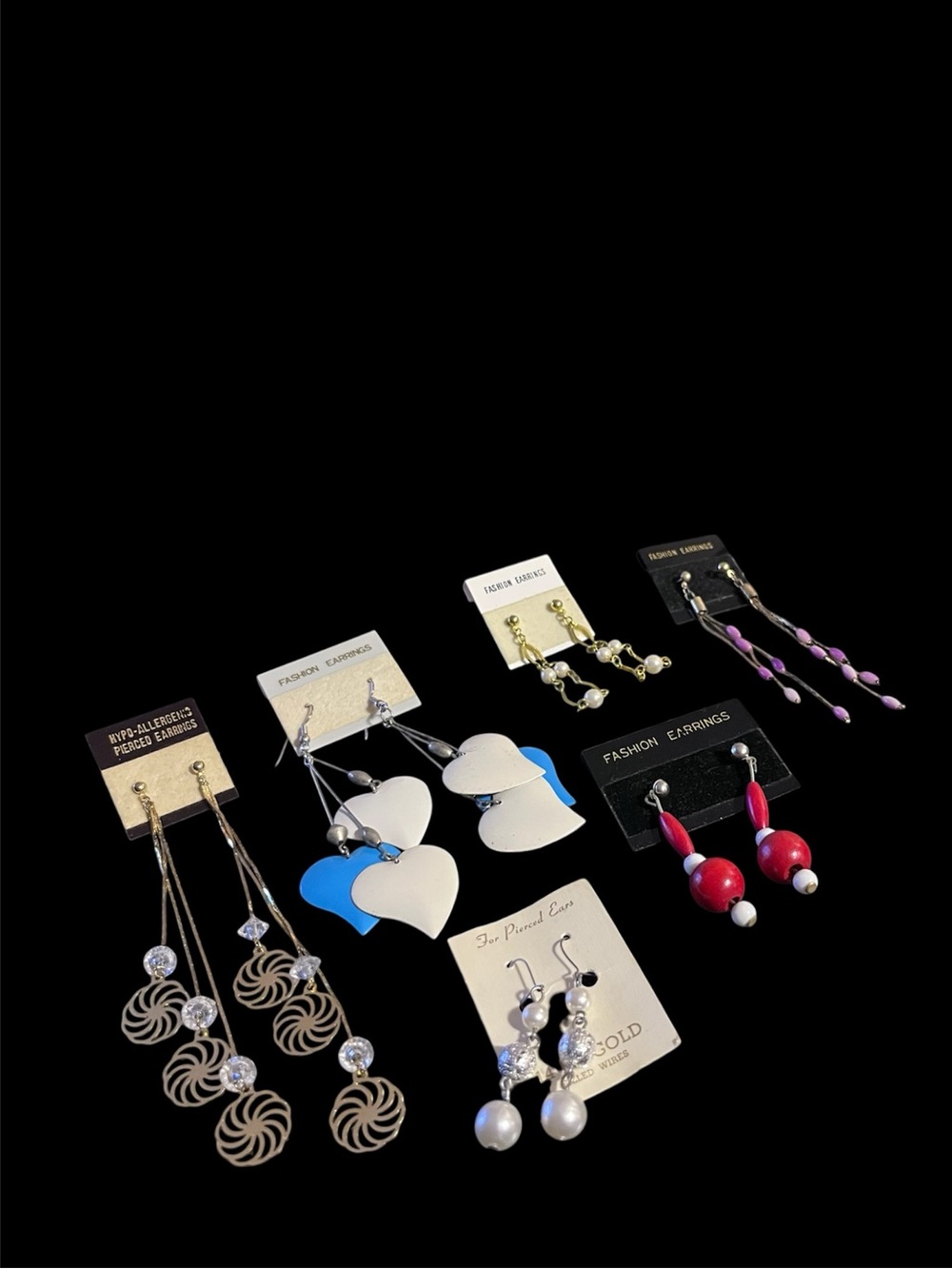 Vintage Assorted Women's Earrings